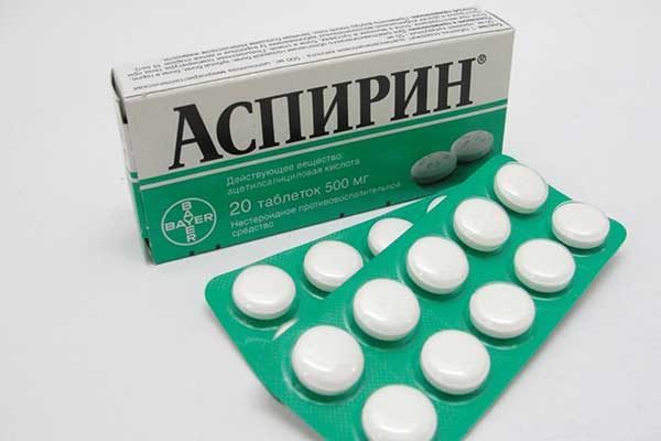 Аспирин от себорейного дерматита на голове
